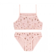 Комплект білизни для дівчинки Бембі KP263 рожевий