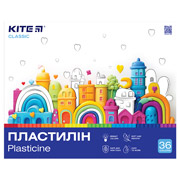 Пластилин восковой 36 цветов 720 г Classic Kite K-078