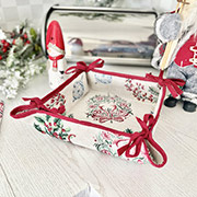 Гобеленова новорічна корзинка Corona LiMaSo