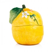 Цукорниця з кришкою керамічна 530 мл Стиглий лимон Certified International 23134