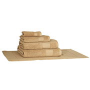 Рушник махровий Alligator light coffee Luxury Linens 650 Туреччина