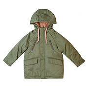 Куртка демісезонна для хлопчика КТ317 плащівка Бембі V00-хакі