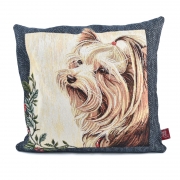 Декоративна гобеленова наволочка Villa Grazia Premium Мила Мордашка 45х45 см CojinPancho-4545