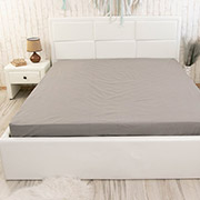 Простирадло на гумці Dark Grey бязь Руно