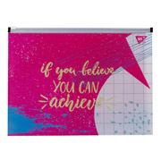 Папка-конверт пластикова А4 Hotch Potch Yes 491758