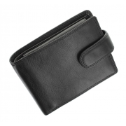 Мужской кожаный кошелек Vіsconti HT-10 Knightsbrige black
