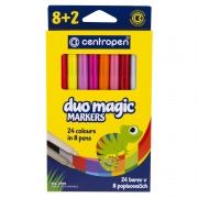 Фломастеры Centropen Duomagic, набор 10 шт. 2599/10
