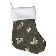 Декоративный сапожок Шапочки на зеленом Прованс