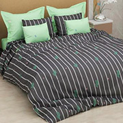 Комплект постільної білизни Selena Кактус силует 150137