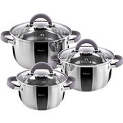 Набір каструль Ringel Meyer 6 предметів 1.6 л, 2.3 л, 3.2 л RG-6000