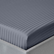 Простирадло на гумці Steel сатин-страйп Cosas висота 20 см