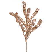 Ветка декоративная 63 см Золотые спирали Yes! Fun 974722