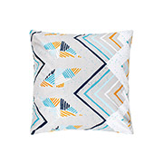 Бязева наволочка Захопленість Home Line бежево-бірюзовий