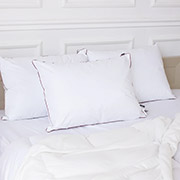 Подушка пружна 90% пуху Raffaello 102 батист MirSon