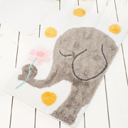 Килимок у ванну Chilai Home Buyuk fil grey