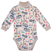 Боді для хлопчика 1424252крн селаник Татошка бежевий