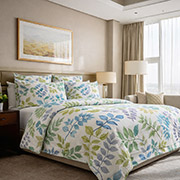 Підковдра з ранфорсу Leotio SoundSleep блакитний