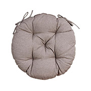 Кругла подушка на стілець Rino Прованс коричневий