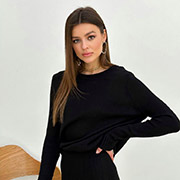 Джемпер жіночий Jolie Art Knit чорний