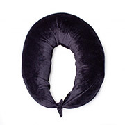 Подушка для вагітних і годування 8599 Velvet Line 28-0007 Black 50% Memory MirSon