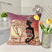 Декоративна гобеленова наволочка LiMaSo KISS213