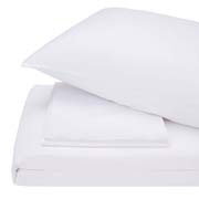 Наволочка Lelitt White SoundSleep сатин Турция 140г белый 