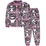 Піжама для дівчинки 0110202пун велсофт Татошка бежевий