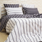 Комплект постільної білизни 570 Grey бязь Rainforce Nostra