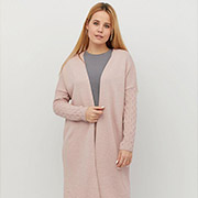 Кардиган в'язаний жіночий Марго Art Knit пудра