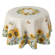 Скатерть гобеленовая круглая Mirasol Lefard