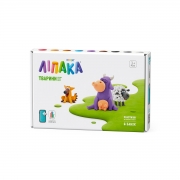 Набір пластиліну, що самозатвердіває Корівка, Песик, Вівця Lipaka 60024-UA01