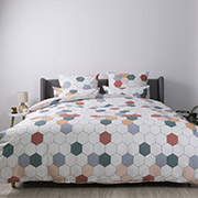 Постільна білизна Барвисті соти ранфорс ТЕП