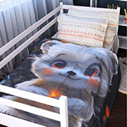 Підліткова постільна білизна Kids Time 17-0714 Little Bear ranforce-elite MirSon