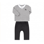 Костюм для хлопчика Бембі КС722 чорний сірий