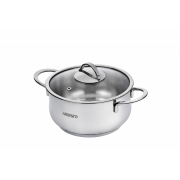 Каструля Ardesto BLACK MARS скляна кришка 1.8 л AR0718S - Фото №2