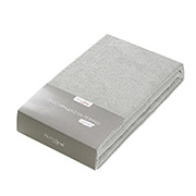 Махрове простирадло на гумці 16-0000 Home Line сіре