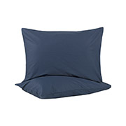 Набір наволочок Pure Lacivert перкаль Penelope синій