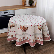 Скатертина кругла гобеленова Добробут Прованс