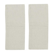 Набір чохлів для столових приладів 2 шт Перлина White Прованс