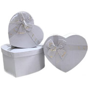 Набір подарункових коробок 3 шт Silver Heart UFO 5039-083