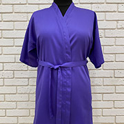 Халат жіночий короткий 00-0342 Violet Active cатин Nostra