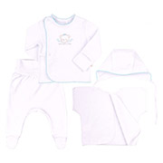 Комплект для хлопчика КП222 Бембі 140-біло-блакитний