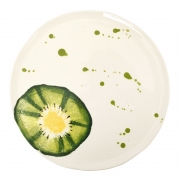 Тарілка десертна 23см Фруктовий коктейль Villa Grazia KI1901-2FRK