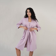 Халат для вагітних і годуючих мам Rosemary Мамин Дім 25310 Аметист