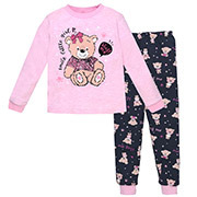 Піжама для дівчинки 0106302звд інтерлок Татошка рожевий