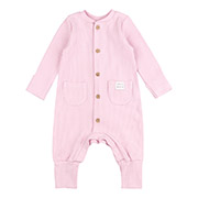 Комбінезон-чоловічок для дівчинки КБ225 трикотаж-рубчик Bembi 900-світло-рожевий