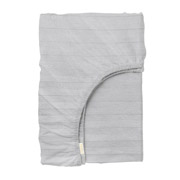 Простынь на резинке в детскую кроватку Silver Cosas сатин