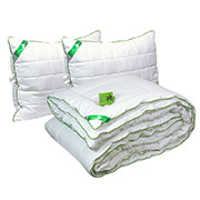 Набір ковдра демісезонна та 2 подушки Руно Aloe Vera