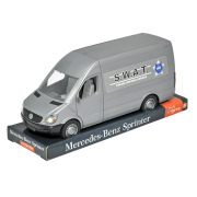 Автомобіль "Mercedes-Benz Sprinter" вантажний (сірий) на планшетці, Tigres