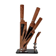 Набір ножів з підставкою 5 предметів Magio MG-1095